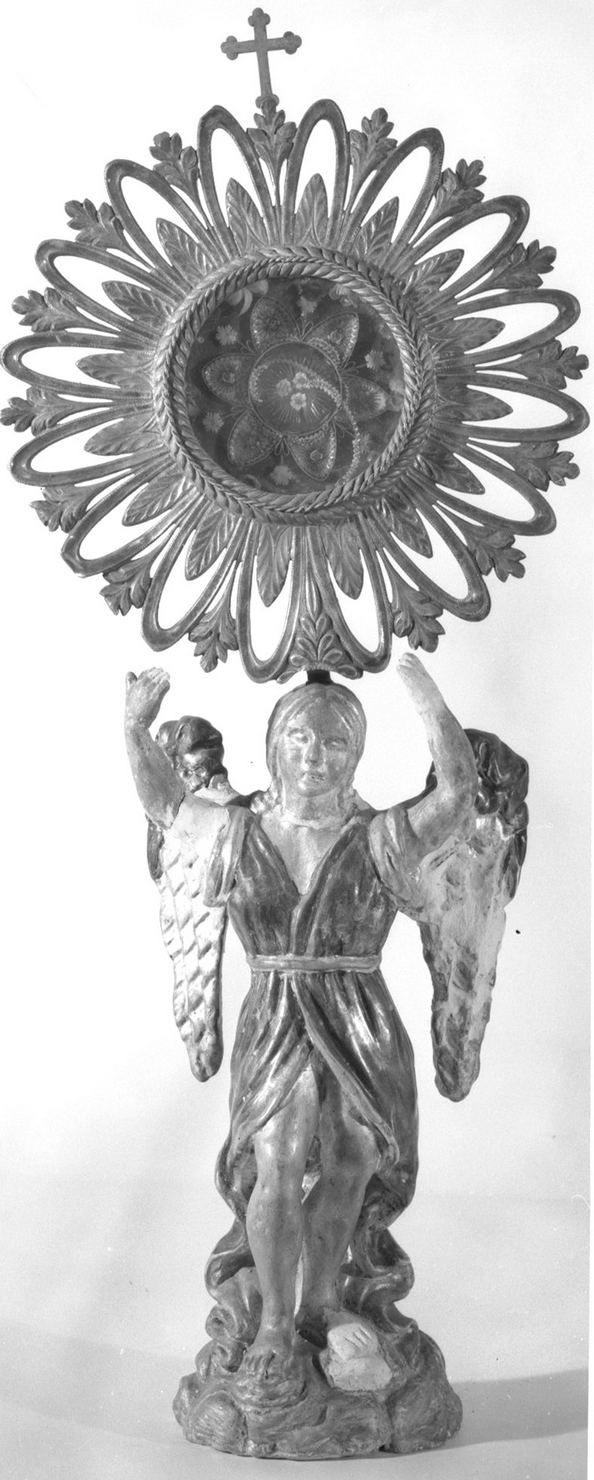 reliquiario - bottega senese (sec. XIX)