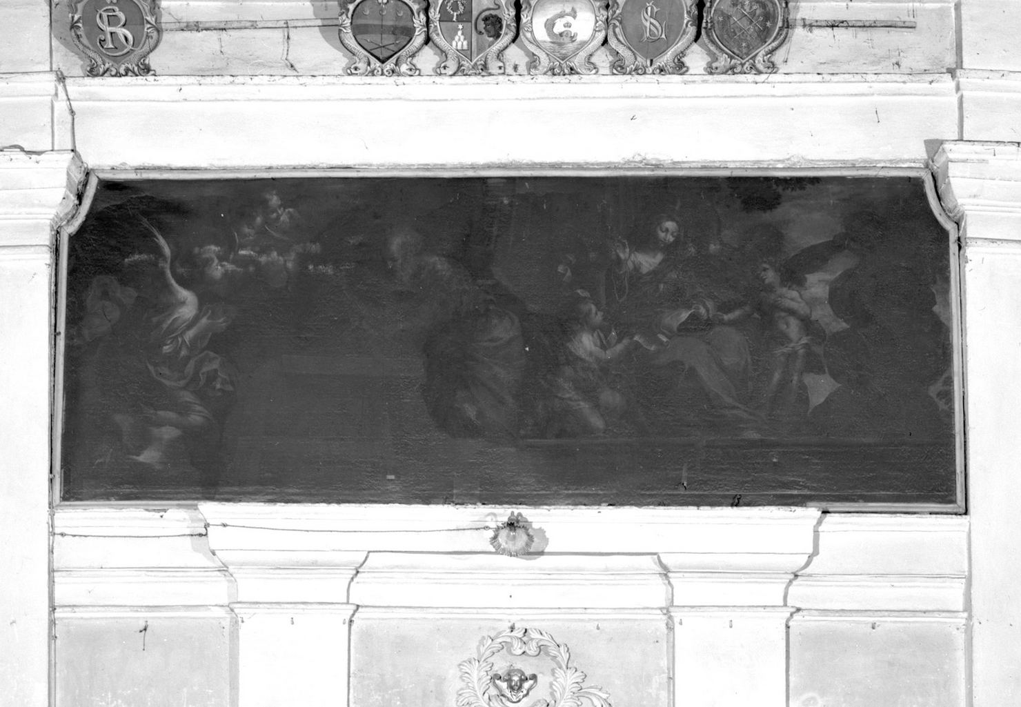 Sacra Famiglia (dipinto) - ambito senese (seconda metà sec. XVII)