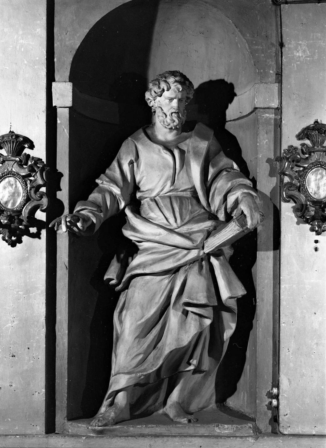 San Paolo Apostolo (statua) di Mazzuoli Giuseppe il Vecchio (attribuito) (fine/inizio secc. XVII/ XVIII)