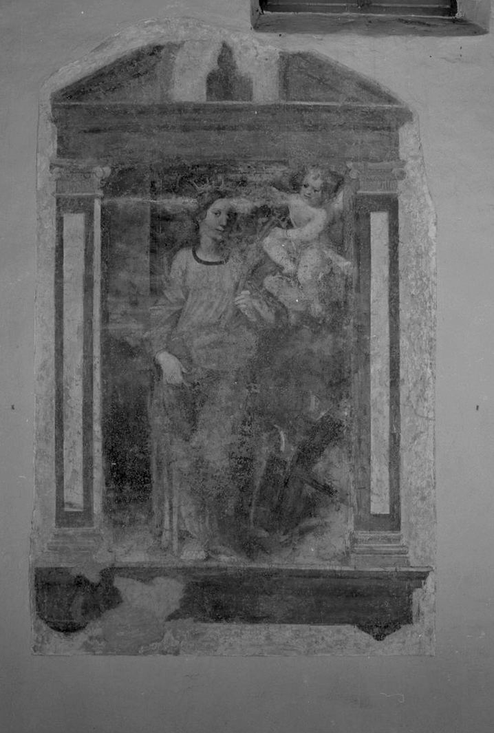 Santa Caterina d'Alessandria (dipinto) di Nasini Francesco (attribuito) (sec. XVII)