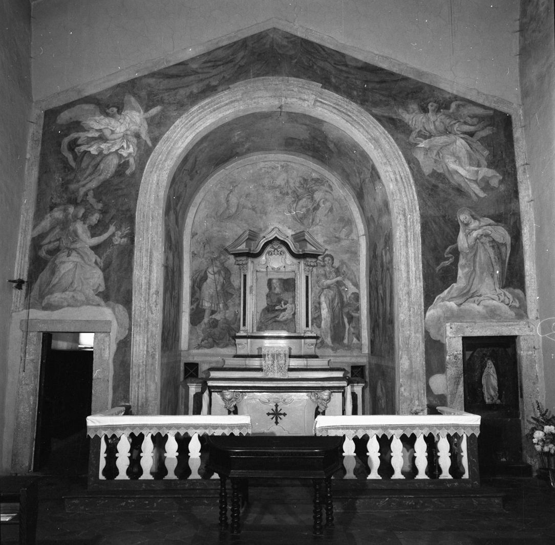 Annunciazione (dipinto) di Nasini Giuseppe Nicola (e aiuti) (sec. XVII)