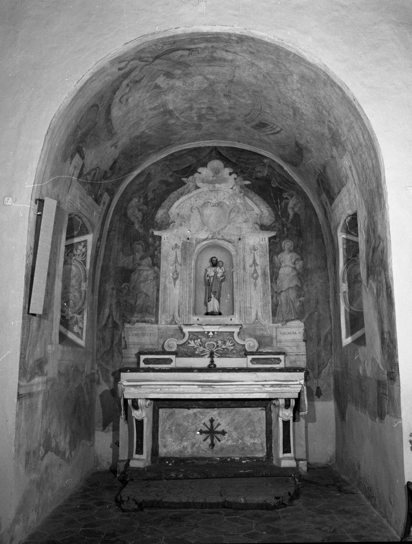 Santi (dipinto) di Nasini Francesco (attribuito) (sec. XVII)