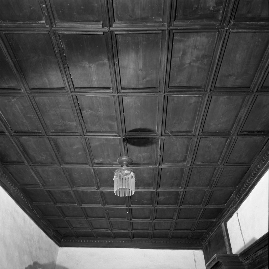 soffitto a cassettoni - bottega toscana (secc. XVIII/ XIX)
