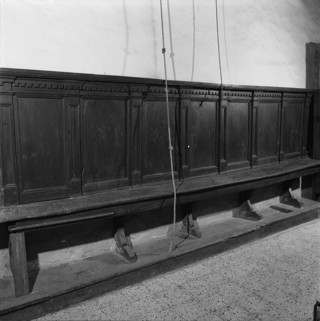 stalli del coro - bottega toscana (sec. XVIII)