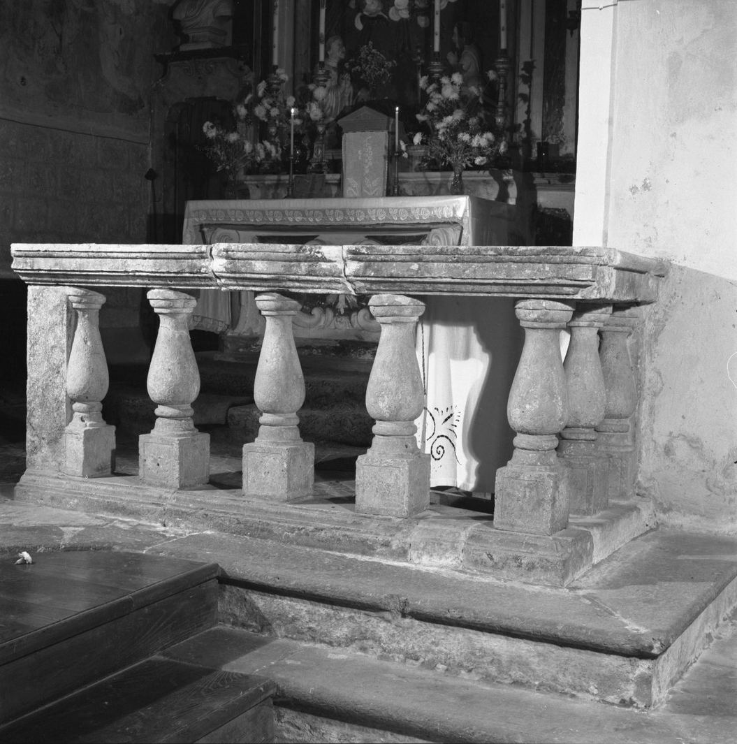 balaustrata - bottega toscana (secc. XVI/ XVII)