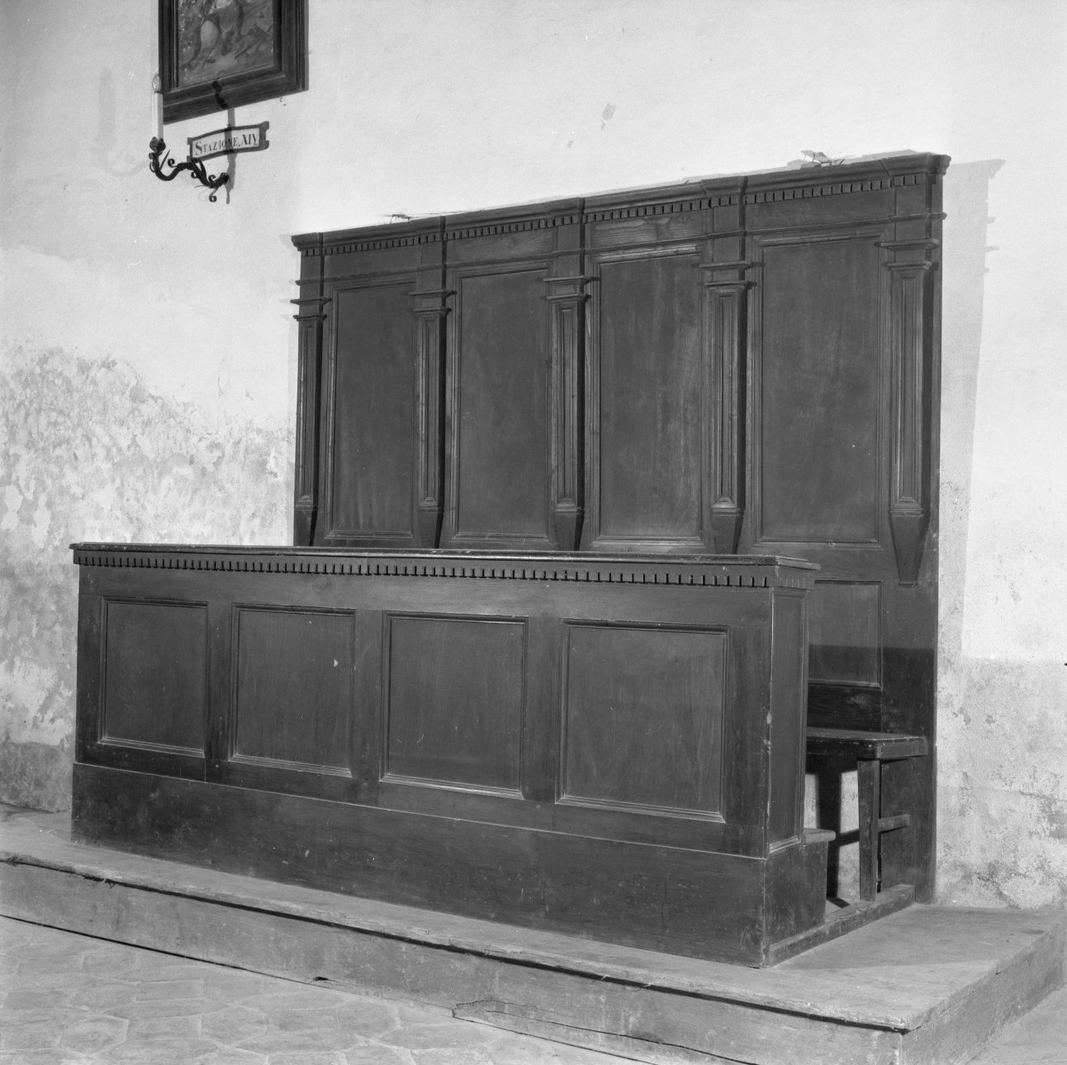stalli del coro - bottega toscana (sec. XVIII)
