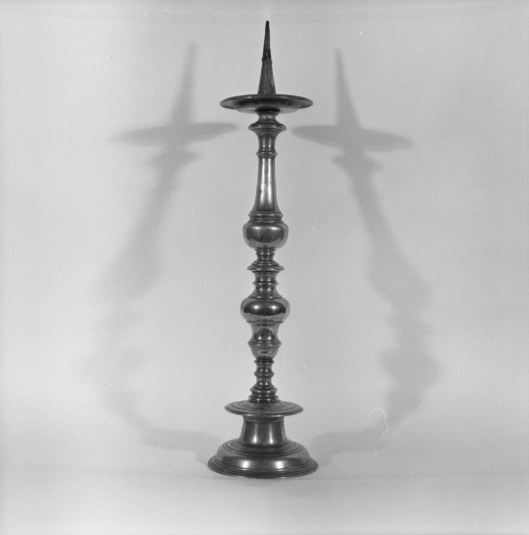 candeliere - bottega toscana (secc. XVIII/ XIX)