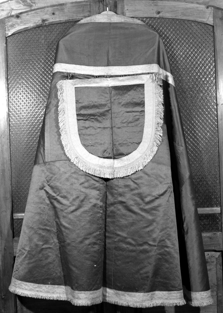 piviale - manifattura toscana (secc. XIX/ XX)