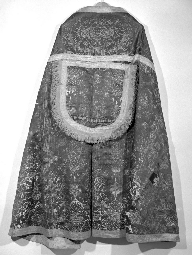 piviale - manifattura toscana (fine/inizio secc. XVI/ XVII)