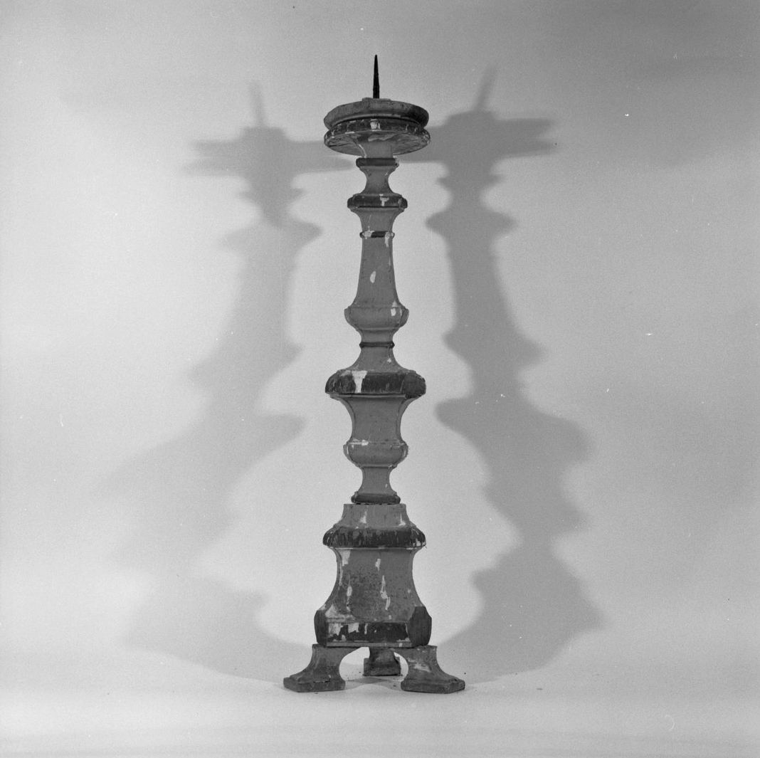 candeliere, serie - bottega toscana (sec. XVIII)