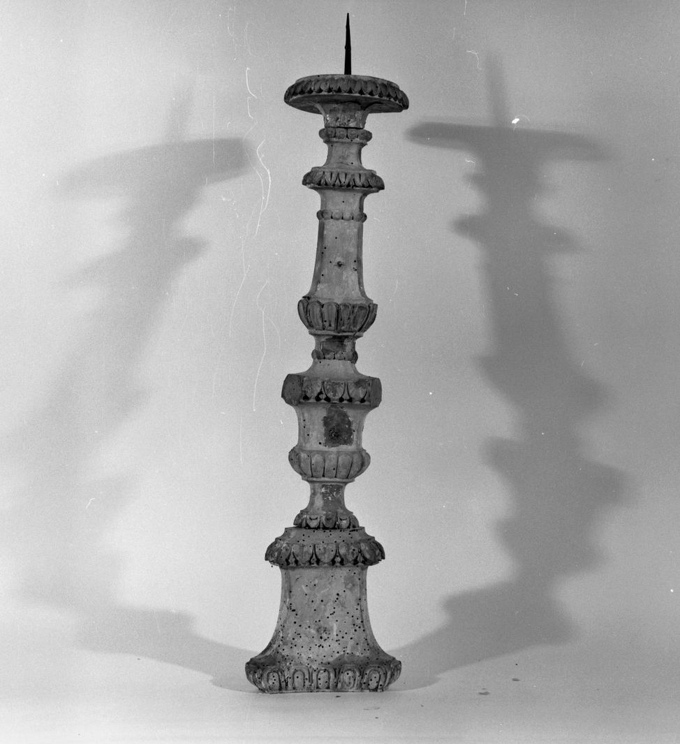 candeliere, serie - bottega toscana (sec. XVIII)