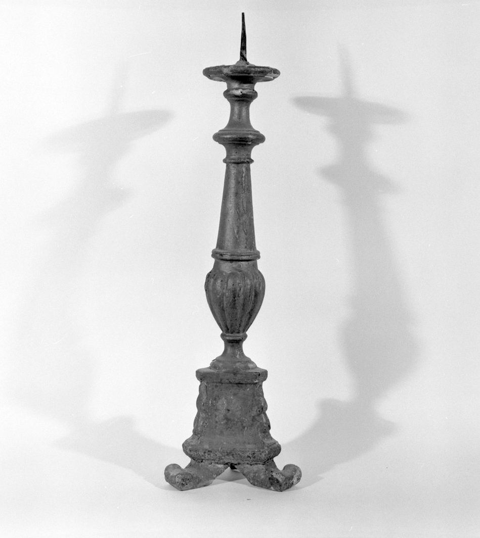 candeliere, serie - bottega toscana (sec. XVIII)