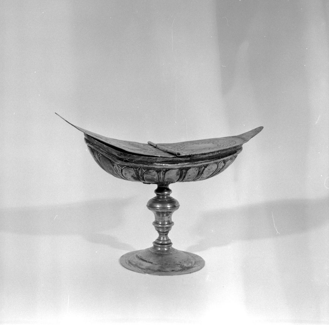 navicella portaincenso - bottega toscana (sec. XVIII)