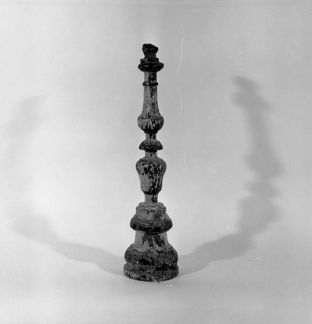 candeliere, serie - bottega toscana (seconda metà sec. XVIII)