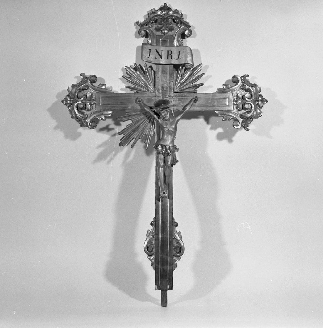 Cristo crocifisso (croce) - bottega toscana (sec. XIX)