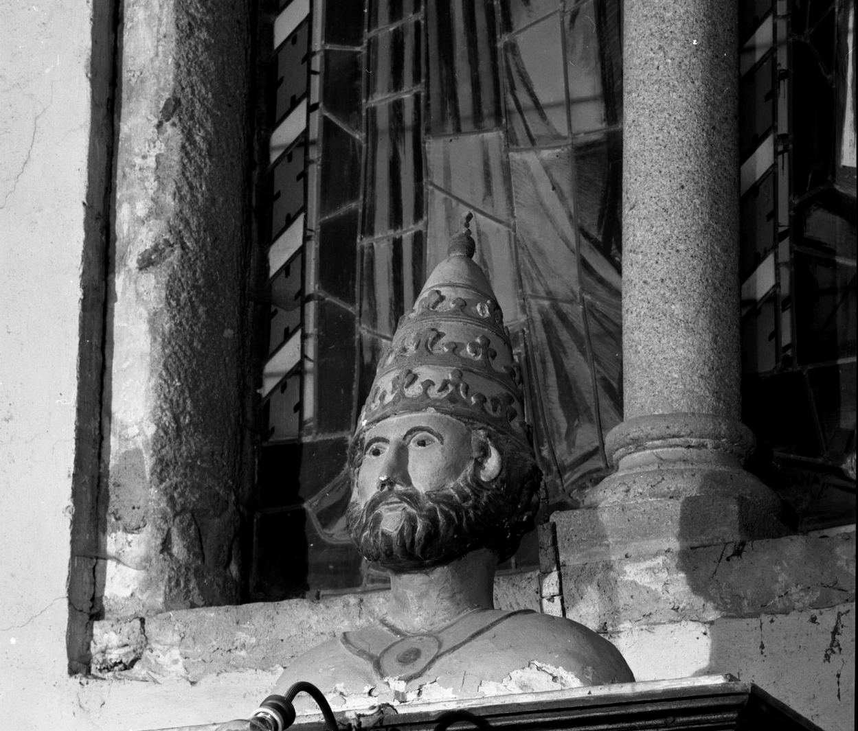 San Marco Papa (busto) - bottega toscana (sec. XVII)