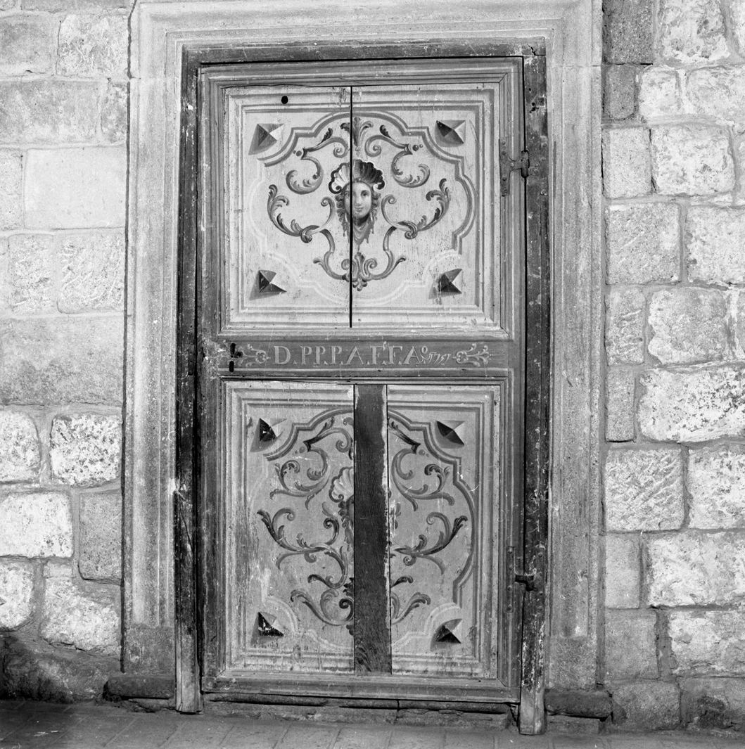 porta - bottega toscana (sec. XVIII)