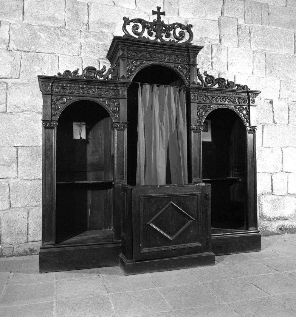 confessionale - bottega toscana (sec. XVII)