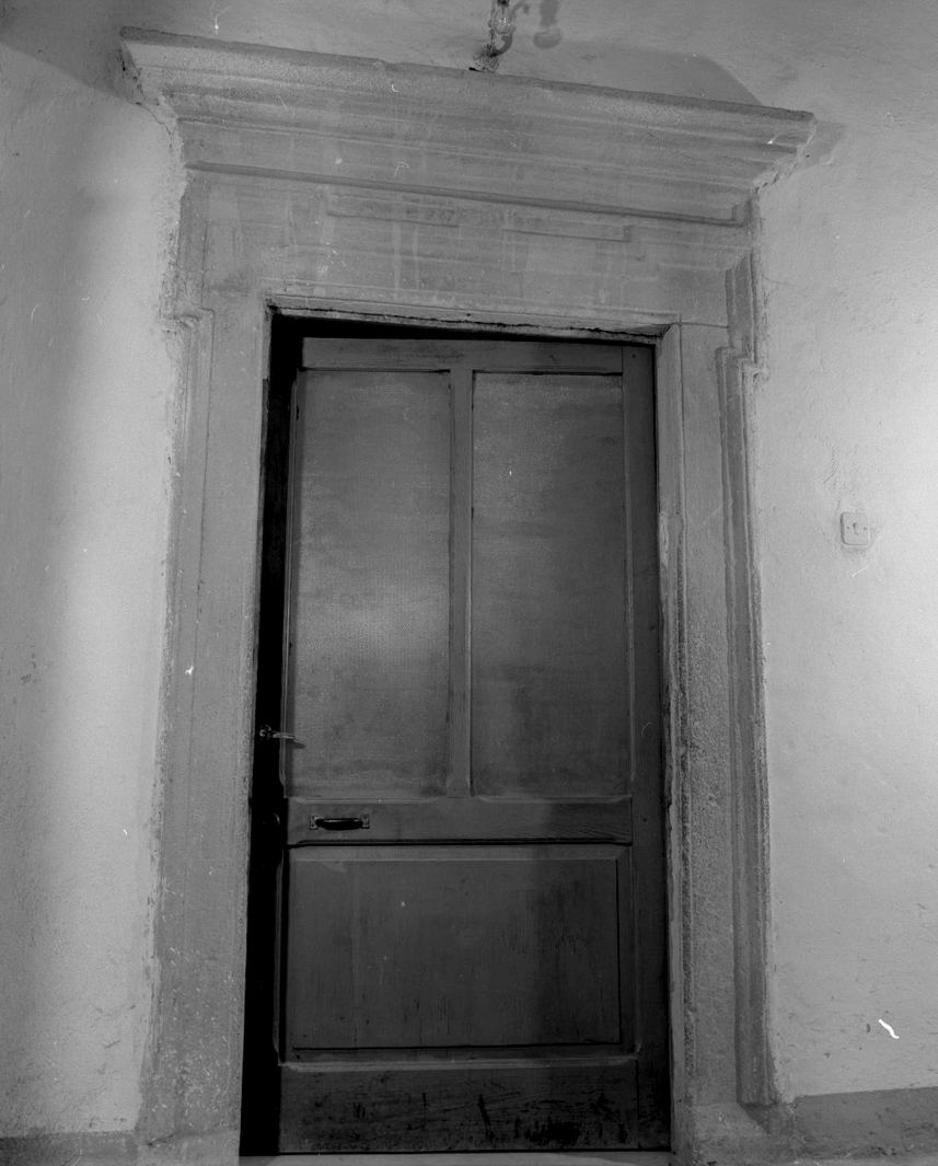 portale - bottega toscana (secc. XVII/ XVIII)