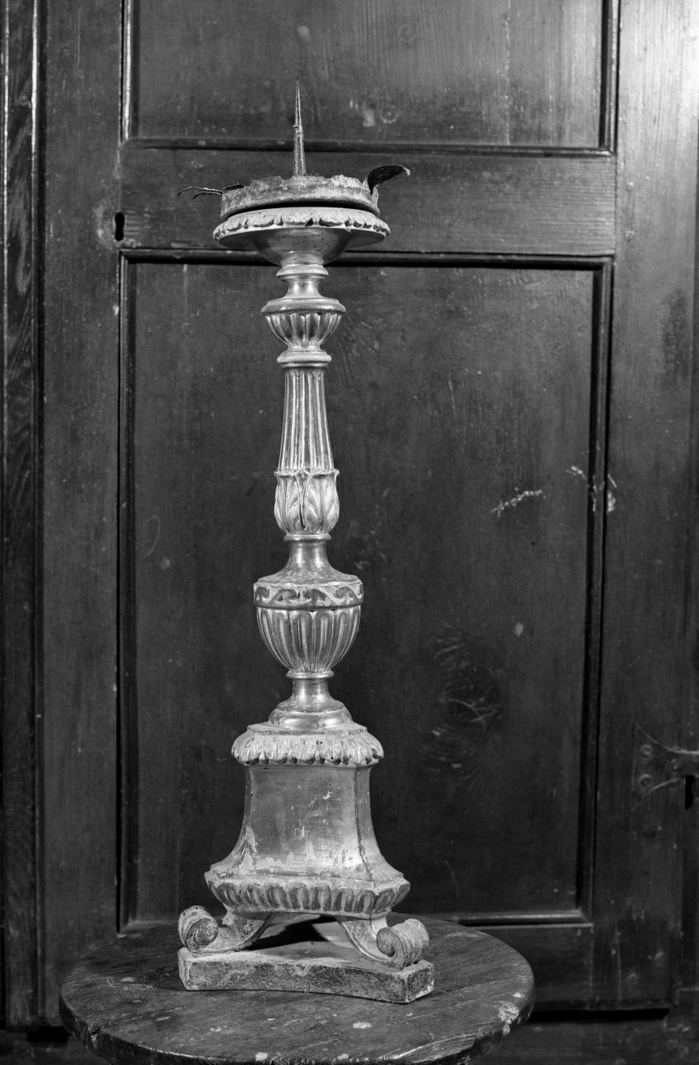 candeliere, serie - bottega toscana (prima metà sec. XIX)