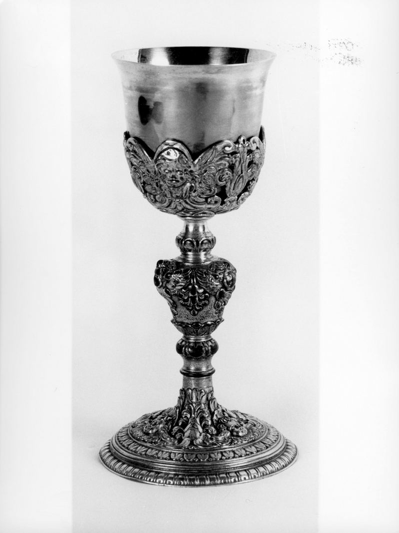 calice - bottega toscana (prima metà sec. XVIII)