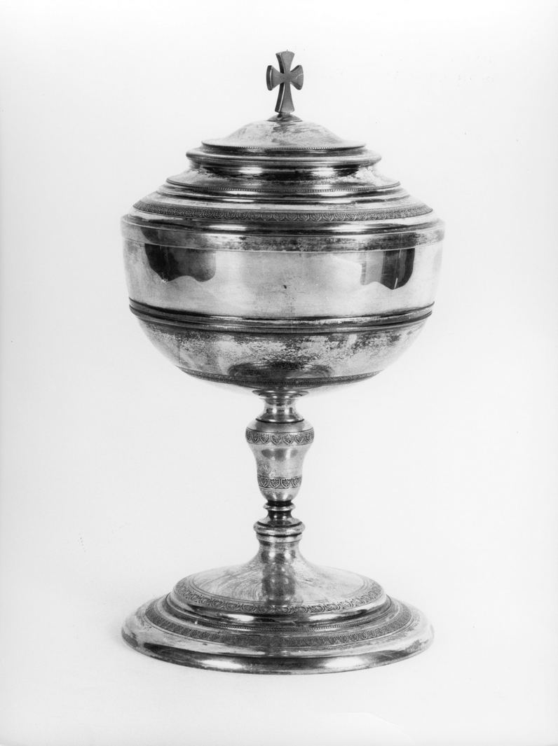 pisside - bottega toscana (prima metà sec. XIX)