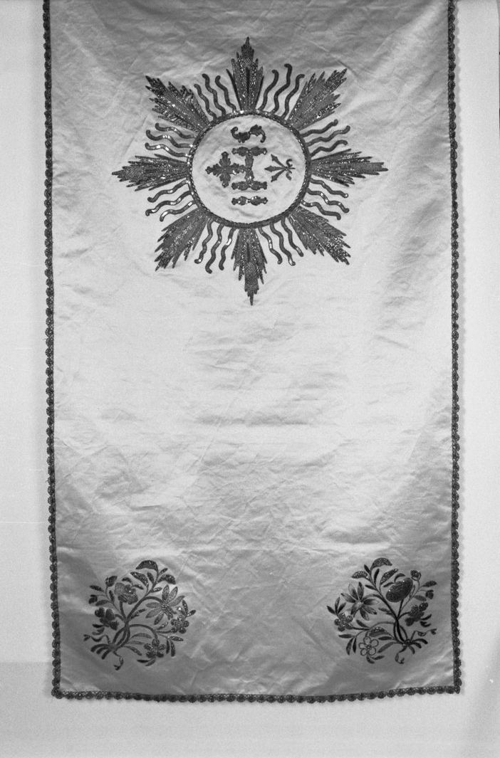 velo omerale - manifattura toscana (prima metà sec. XIX)