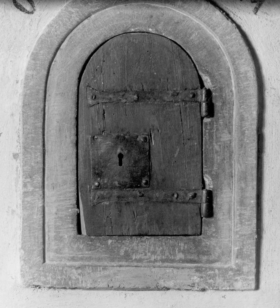 armadietto per oli santi - bottega toscana (sec. XV)