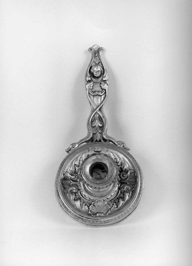 palmatoria - bottega toscana (fine/inizio secc. XIX/ XX)