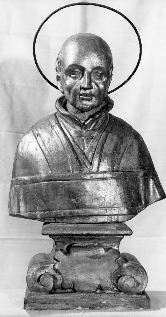 Santo (busto, elemento d'insieme) - bottega toscana (sec. XVIII)