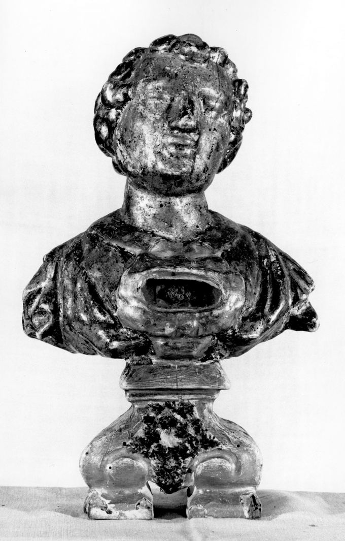 San Pancrazio (reliquiario - a busto) - bottega toscana (sec. XVII)
