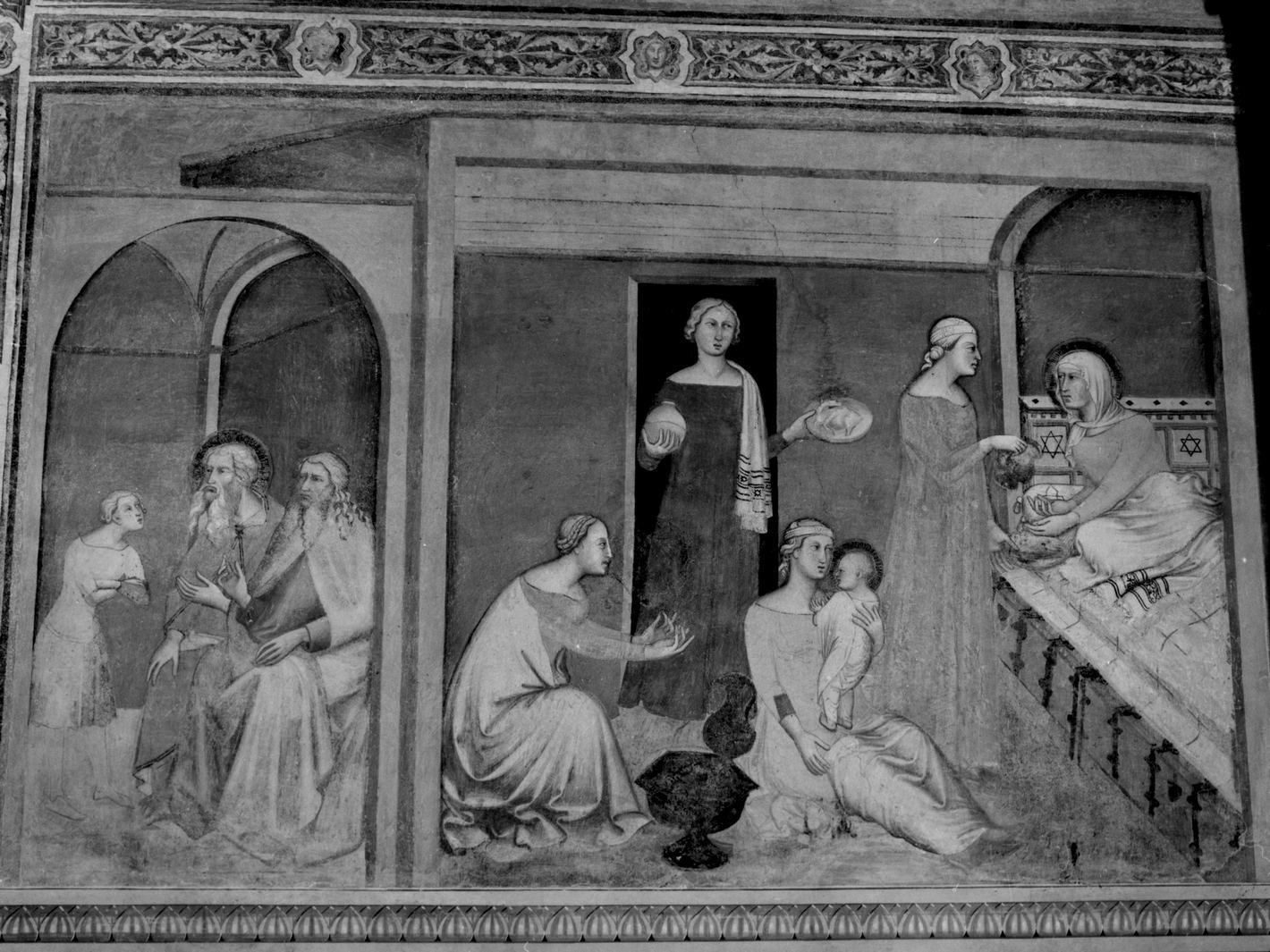 storie della vita della Madonna (dipinto, ciclo) di Bartolo di Fredi (attribuito) (sec. XIV)