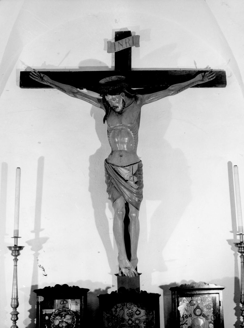 Cristo crocifisso (crocifisso) - bottega toscana (fine sec. XIV)