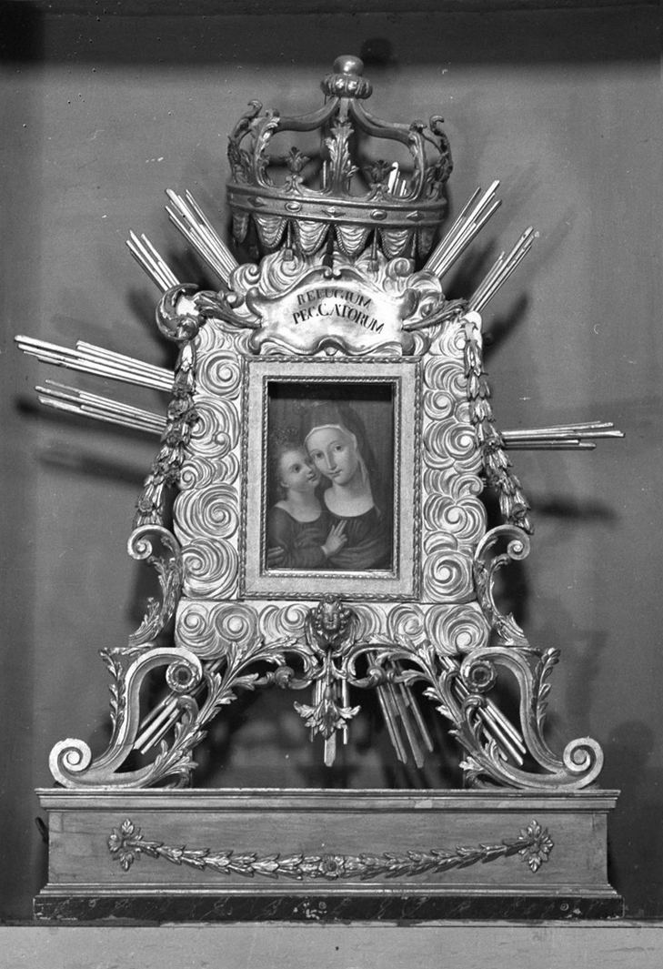 Madonna del Buon Consiglio, Madonna con Bambino (dipinto) - ambito toscano (sec. XIX)