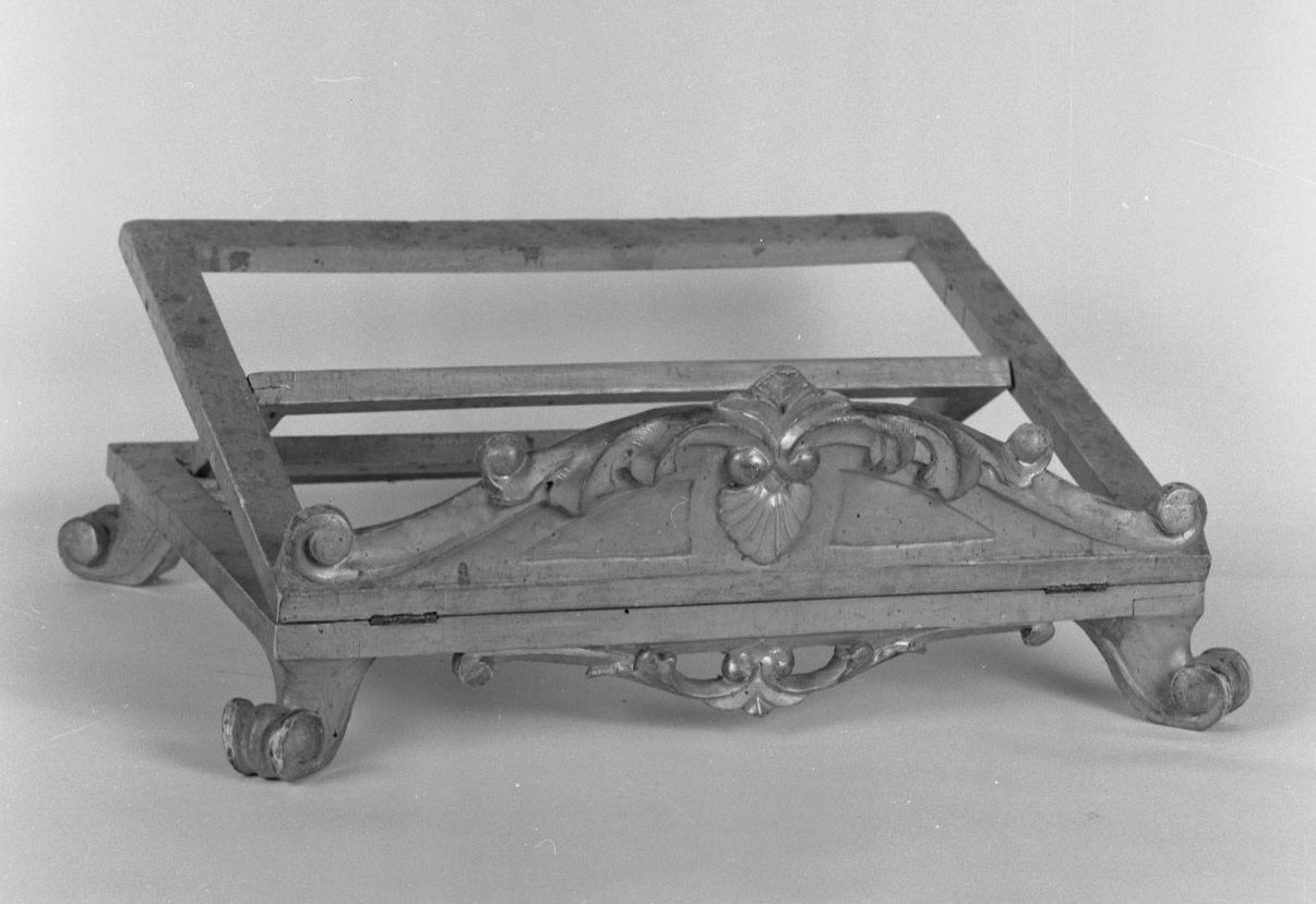 leggio d'altare, serie - bottega toscana (seconda metà sec. XVIII)