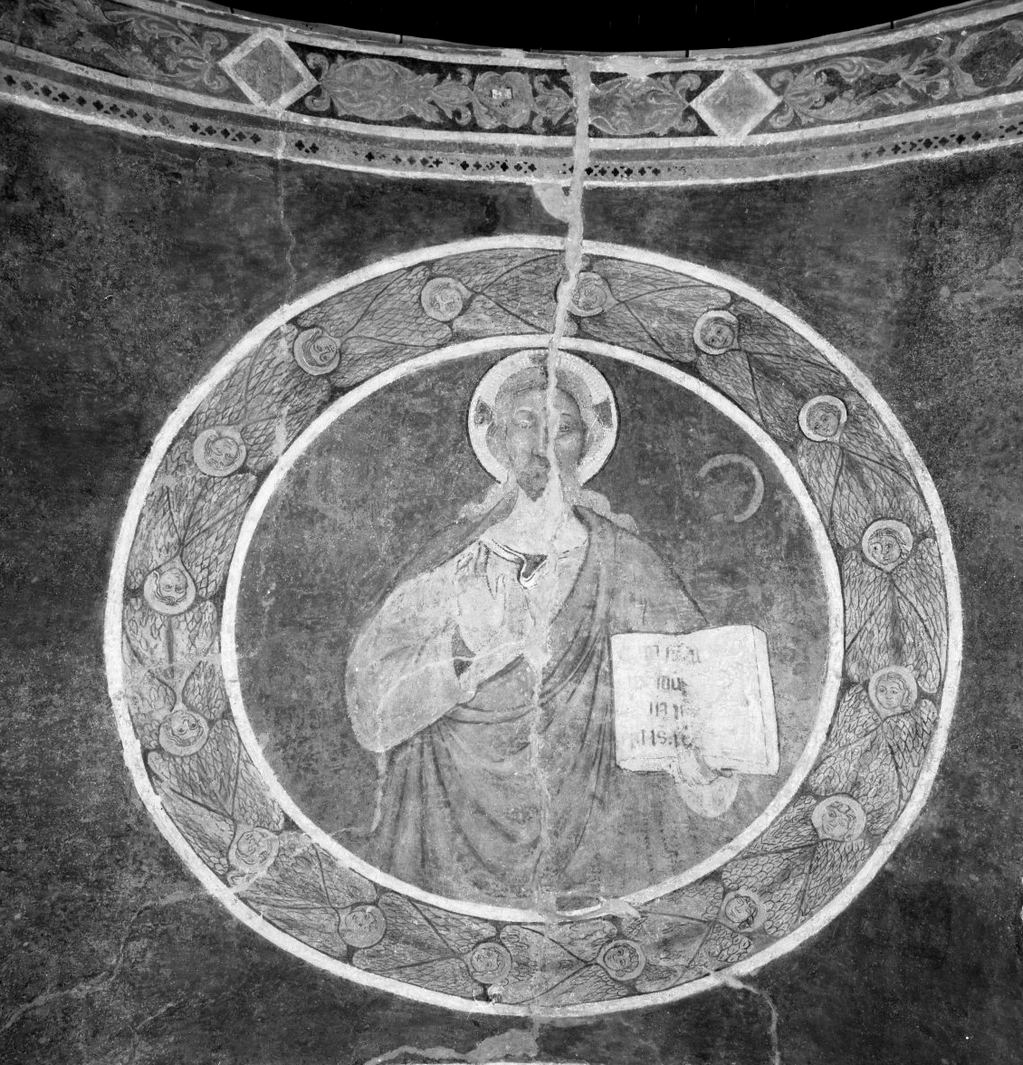 Cristo benedicente (dipinto) di Giovanni di Pietro (sec. XV)