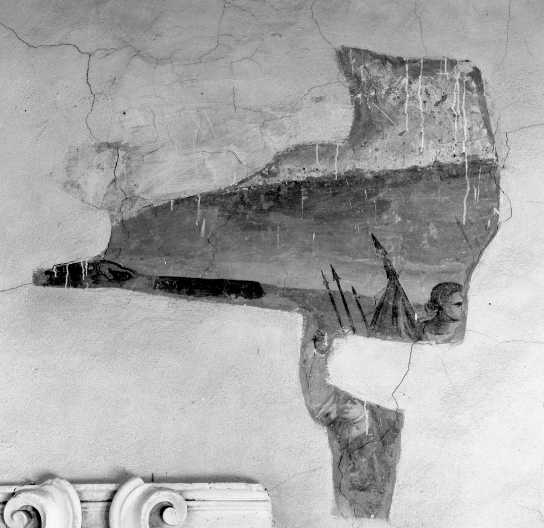 dipinto, frammento - ambito senese (sec. XVIII)