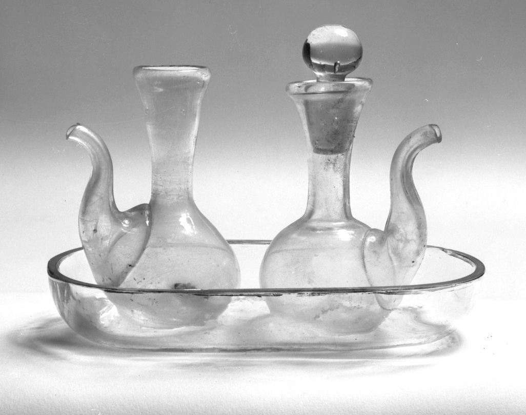 ampolla, serie - bottega senese (fine/inizio secc. XVIII/ XIX)