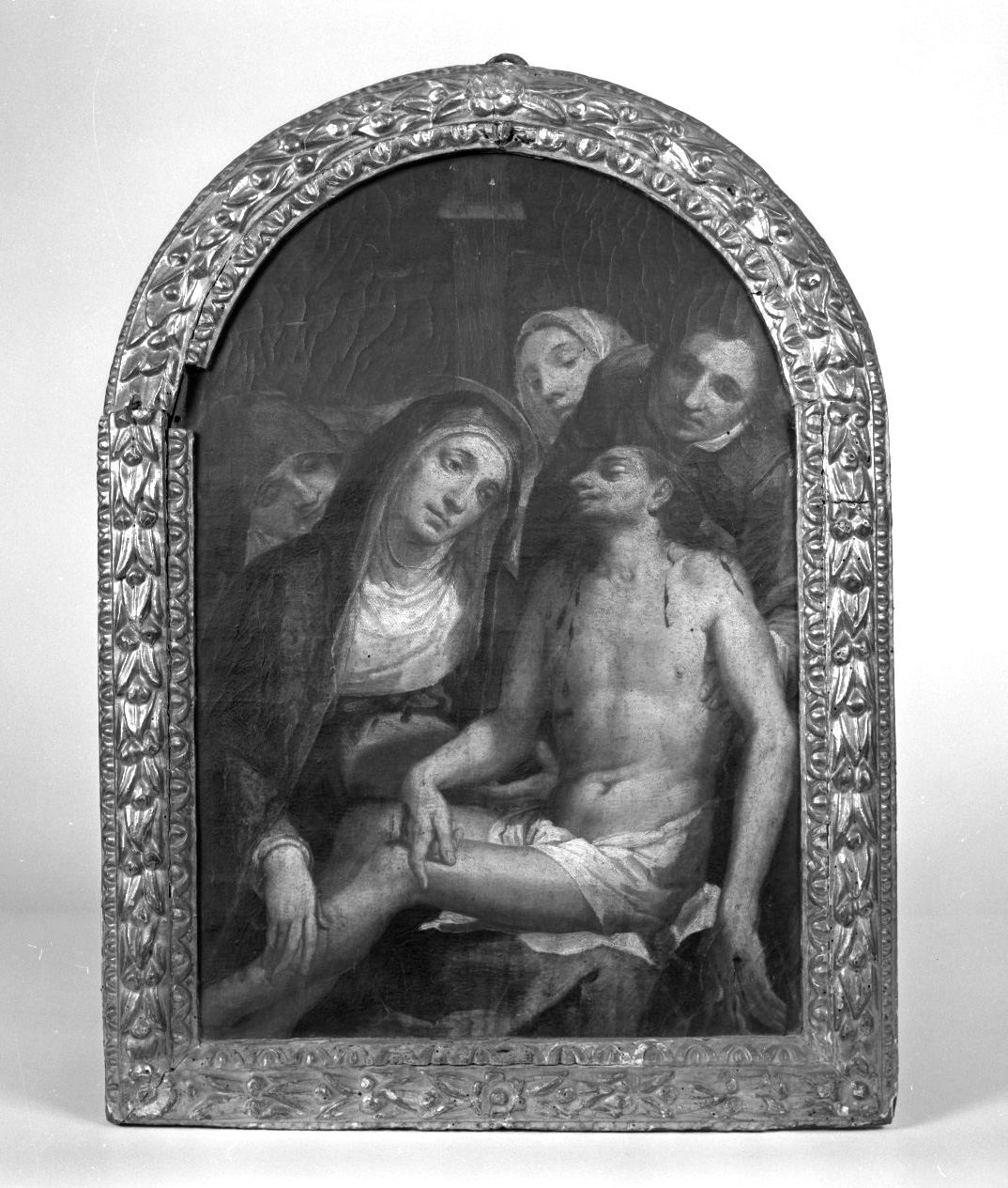 compianto sul Cristo morto (dipinto) di Casolani Alessandro (seconda metà sec. XVI)