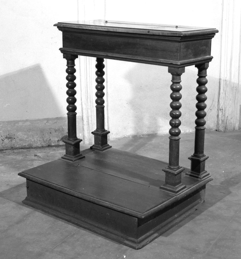 inginocchiatoio - bottega toscana (sec. XIX)
