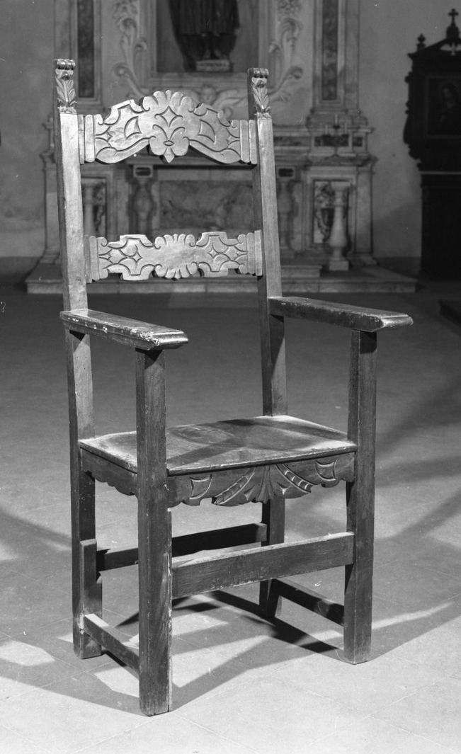 seggiolone - bottega toscana (sec. XVIII)