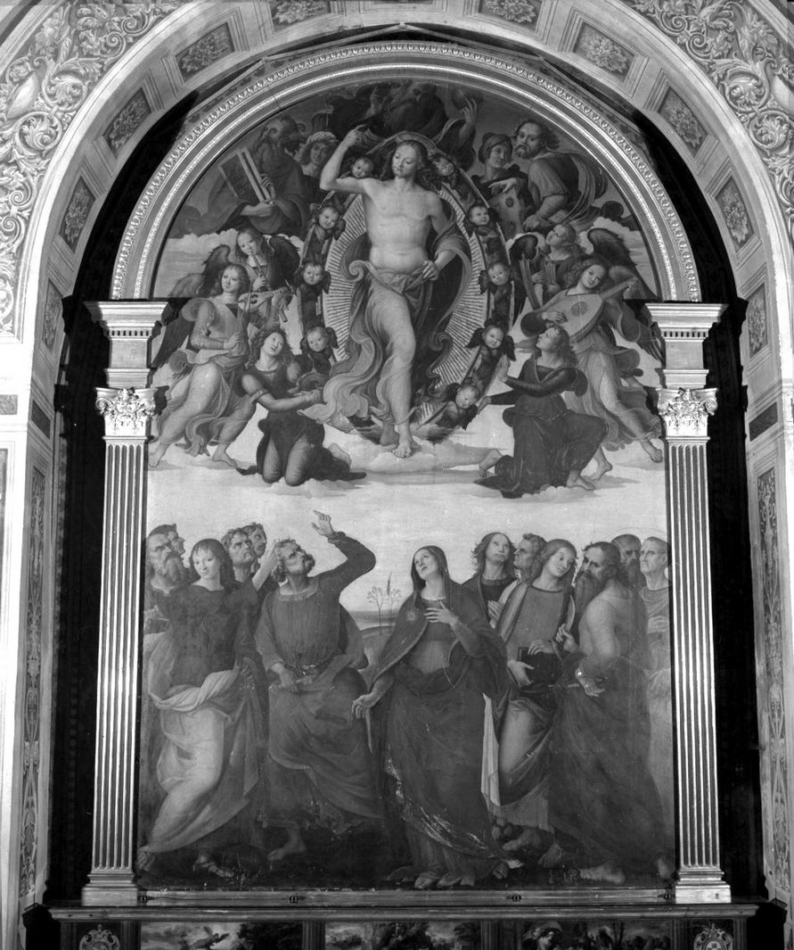 ascensione di Cristo (dipinto) di Girolamo di Giovanni detto Girolamo del Pacchia (sec. XVI)