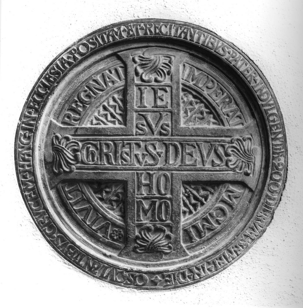 targa devozionale, serie - bottega senese (sec. XX)