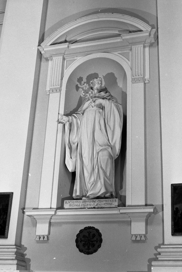 beato Ugolino Zefferini (scultura) di Silini Giuseppe (seconda metà sec. XVIII)