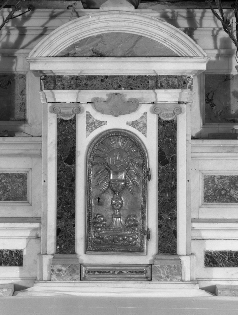 tabernacolo - a frontale architettonico di Bartolini Giovanni (sec. XVIII)