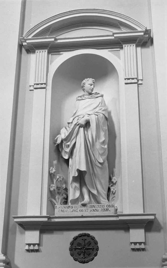 beato Antonio Patrizi (scultura) di Silini Giuseppe (seconda metà sec. XVIII)