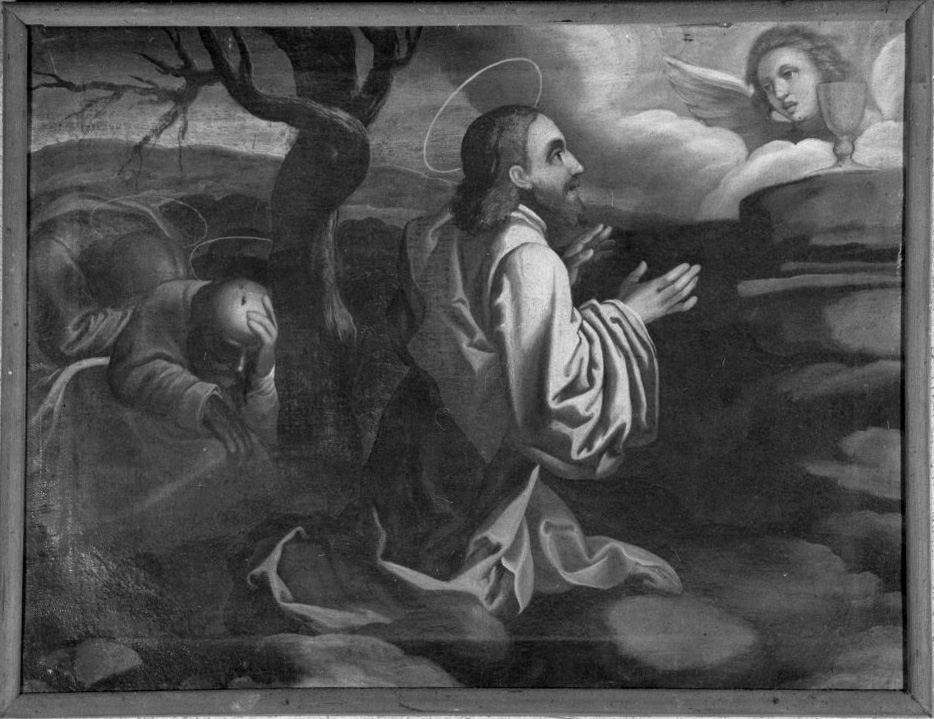 orazione di Cristo nell'orto di Getsemani (dipinto) di Barbiani Bartolomeo (sec. XVII)
