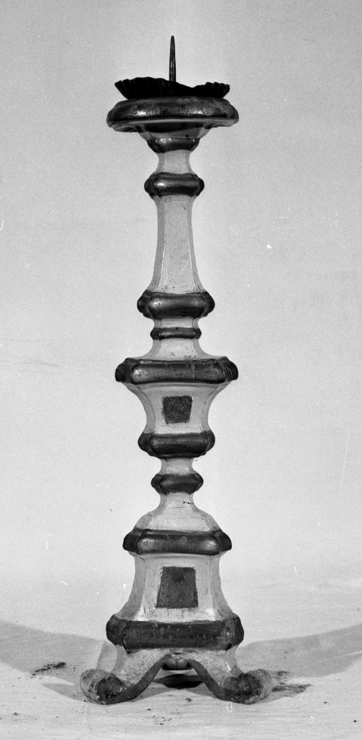 candeliere, serie - bottega toscana (sec. XVIII)