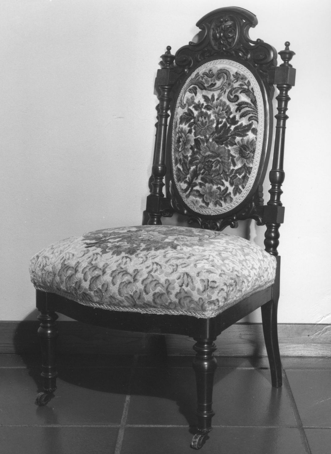 sedia - bottega toscana (primo quarto sec. XX)