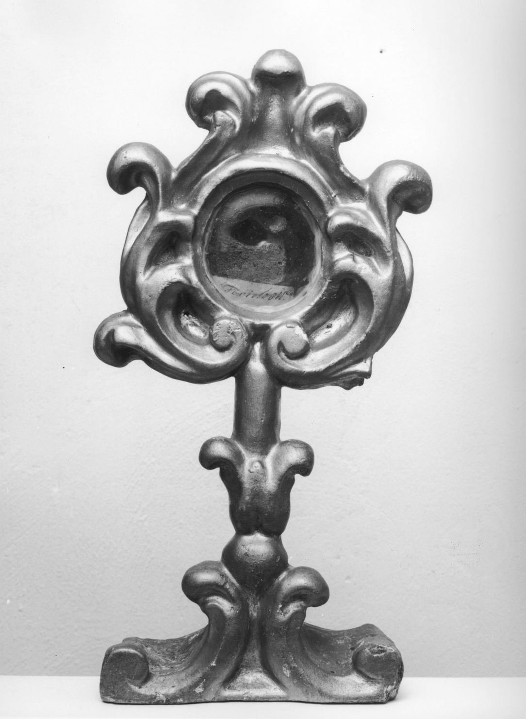 reliquiario - a ostensorio - bottega toscana (seconda metà sec. XIX)